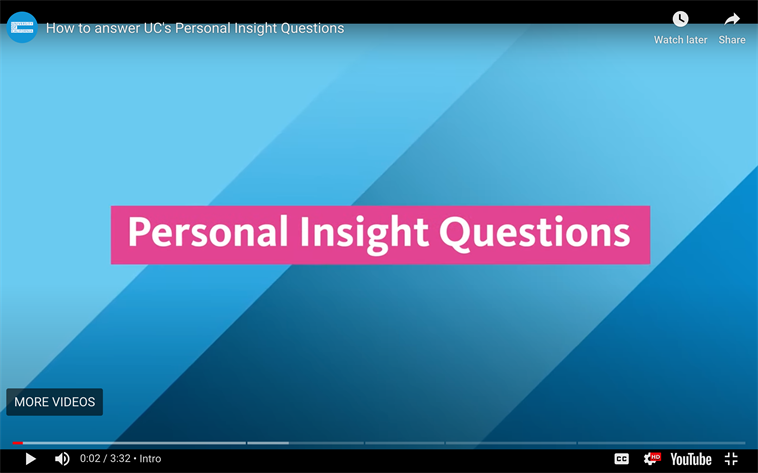 title: personal insight questions