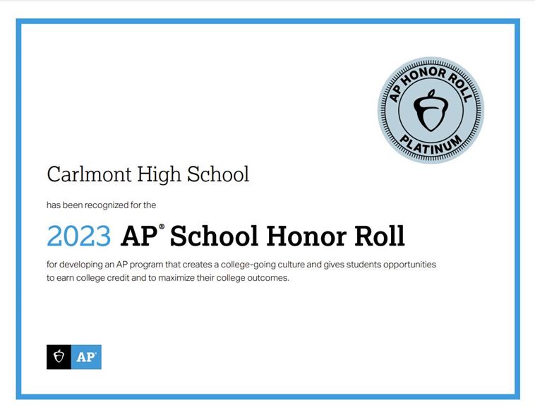 2023 AP School  Honor Roll